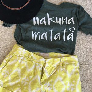 Banana Republic Tribal Print Short